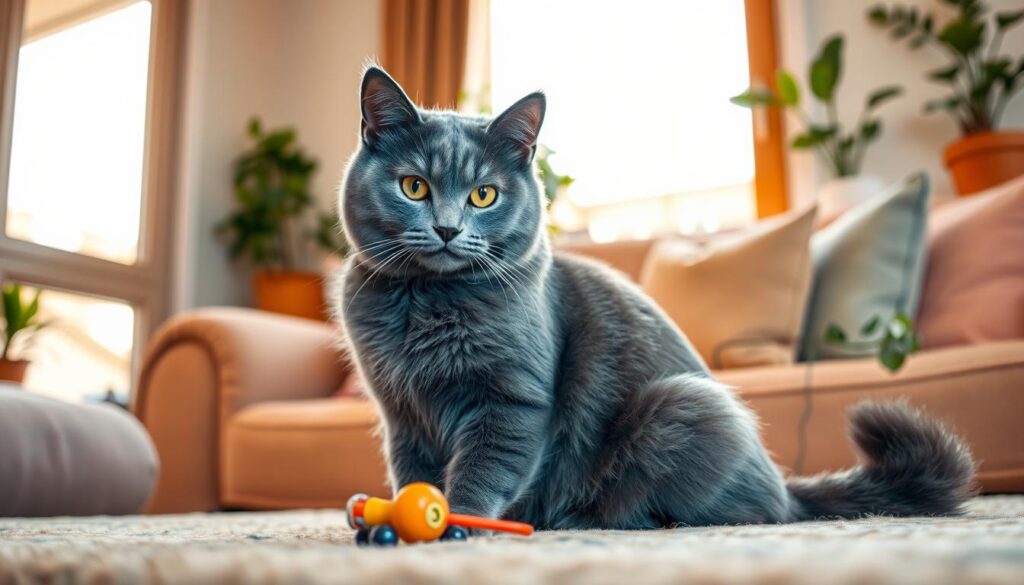 Blue Russian Cat communication