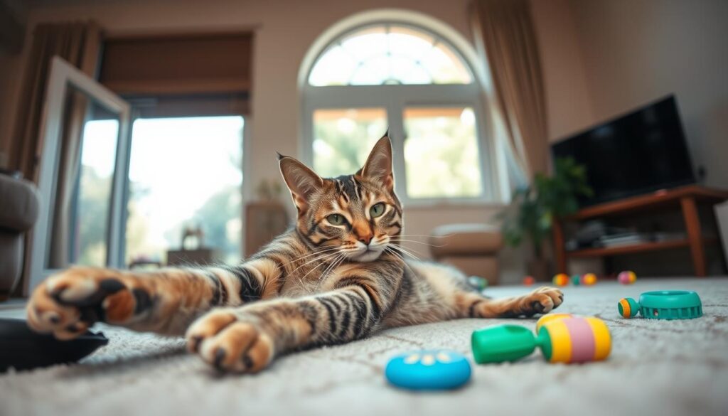 signs of cat in heat