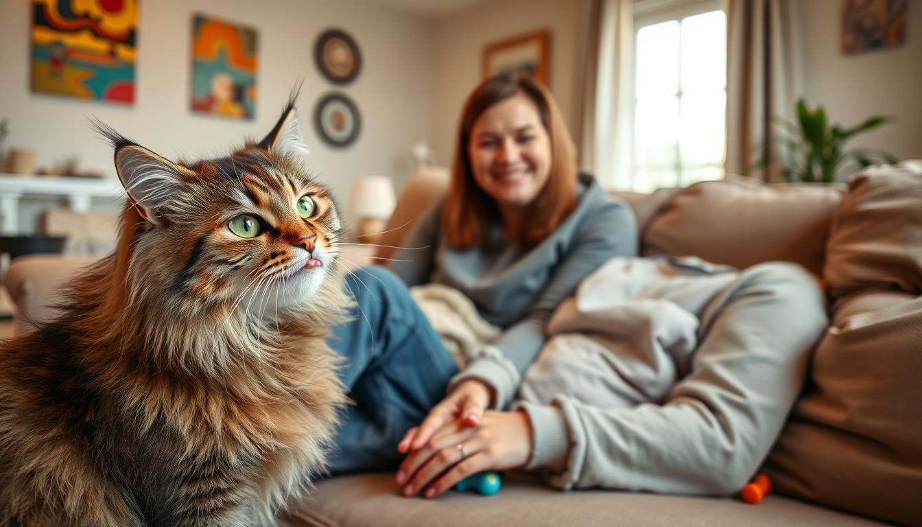 why does my cat lick me